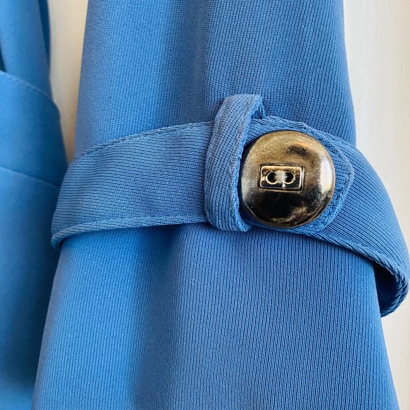 LIZ CLAIBORNE | Business Chic | Petite Long Sleeve + Belted Dress - Picture 5 of 7